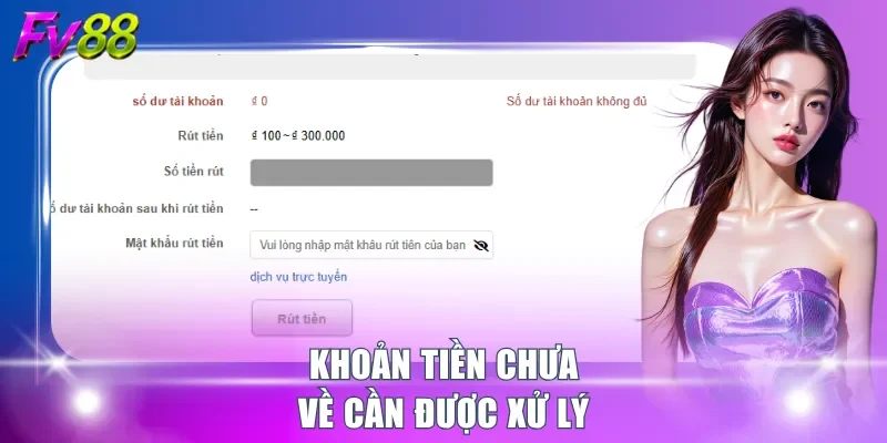 Khoản tiền chưa về cần được xử lý