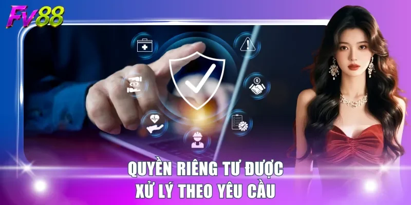 Quyền riêng tư được xử lý theo yêu cầu